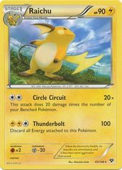 Raichu - 43/146 - Rare - Theme Deck Exclusive